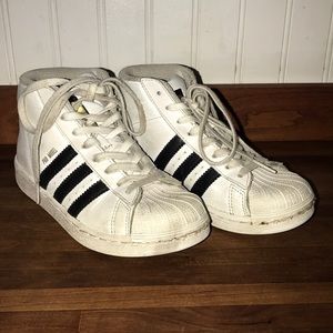 Adidas high tops 😍